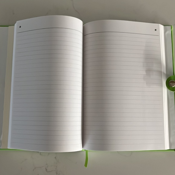 New Writing Journal With Snap Closure - Picture 5 of 7